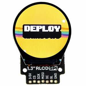 1.3" SPI COLOUR ROUND LCD (240X240) BREAKOUT Product Pictures