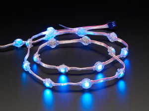 ADAFRUIT NEOPIXEL LED DOTS STRAND - 20 LEDS AT 2" PITCH Product Pictures
