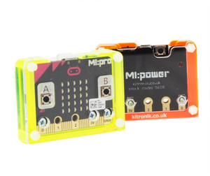 MI:POWER CASE FOR THE BBC MICRO:BIT – ORANGE Product Pictures