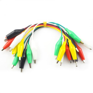 SHORT ALLIGATOR LEADS FOR MICRO:BIT - 10 PACK Product Pictures