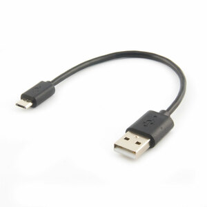 USB 2.0 A MALE TO MICRO B MALE CABLE, 6 INCH Product Pictures