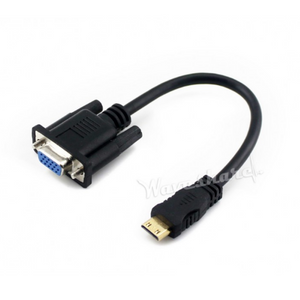 WAVESHARE MINI HDMI TO VGA CABLE Product Pictures